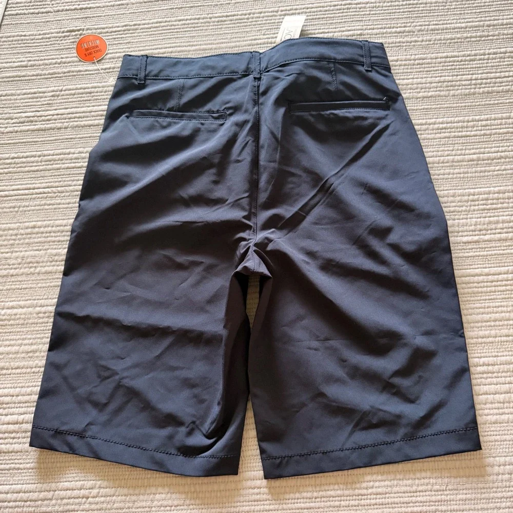 NWT The Children's Place Boys Navy Blue Quick Dry  Wicking Shorts‎ Size 16